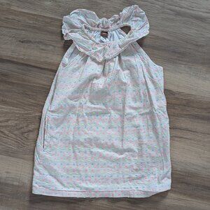 Tea Collection Ruffle Neck Shift Dress 4T